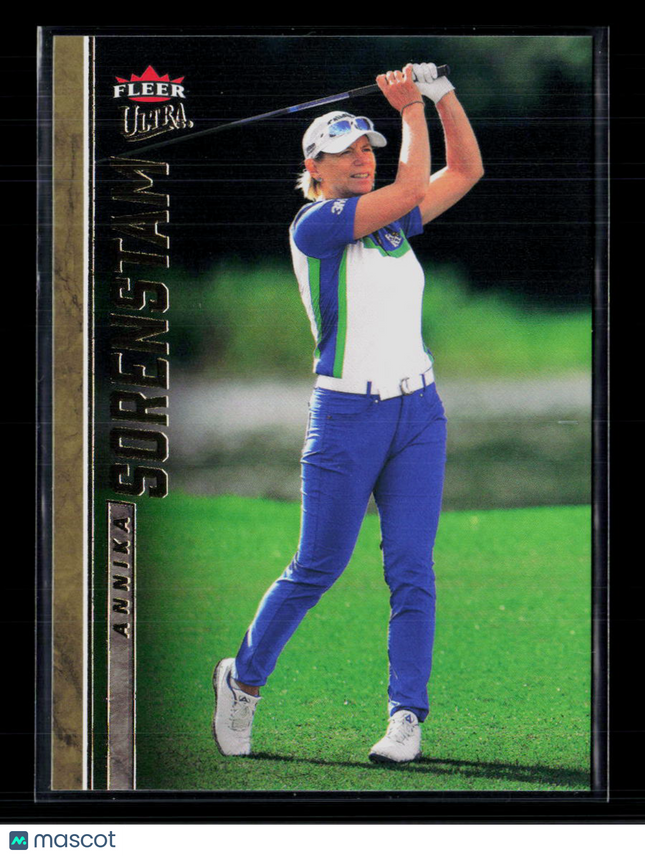 2026 Fleer Ultra Golf Annika Sorenstam #10 Sand Trap