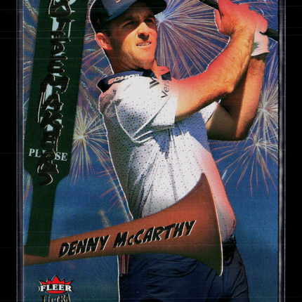 2026 Fleer Ultra Golf Noise Makers Denny McCarthy #NM-4
