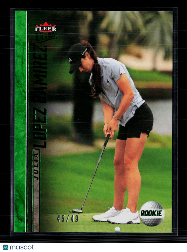 2026 Fleer Ultra Golf Emerald Green Julia Lopez Ramirez #62 45/49