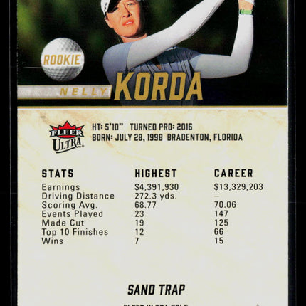 2026 Fleer Ultra Golf Nelly Korda #40