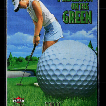 2026 Fleer Ultra Golf Precision on the Green Lydia Ko #PG-8