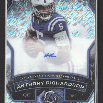 2025 Topps Resurgence Anthony Richardson #RS-ARI Auto