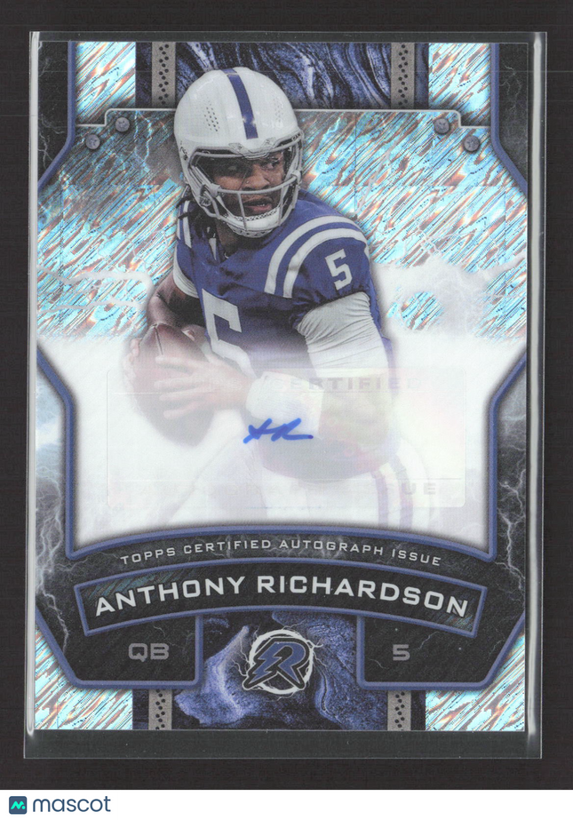 2025 Topps Resurgence Anthony Richardson #RS-ARI Auto