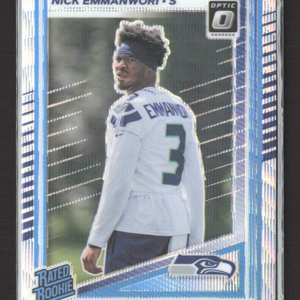 2025 Panini Donruss Optic Prizm Nick Emmanwori #277 062/300