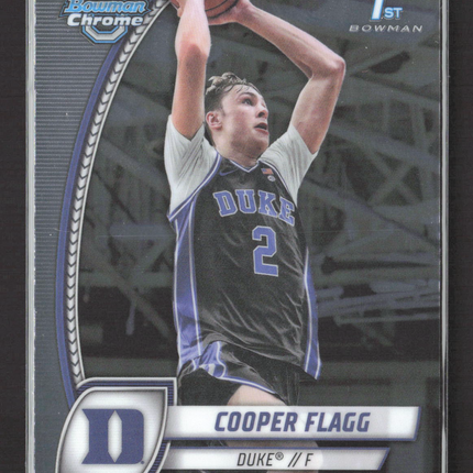 2025 Bowman Chrome University Cooper Flagg #16 1st Bowman