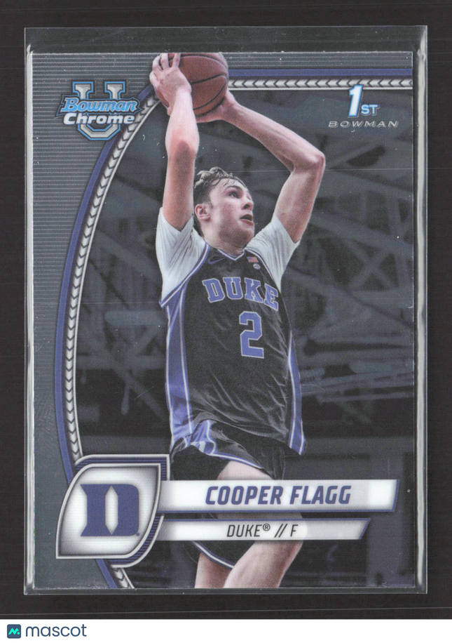 2024 Bowman University Chrome Basketball Cooper Flagg #16