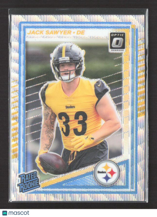 2025 Panini Donruss Optic Jack Sawyer #220 Prizm 094/300 Wave