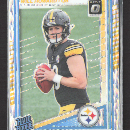 2025 Panini Donruss Optic Will Howard #233 216/300 Wave