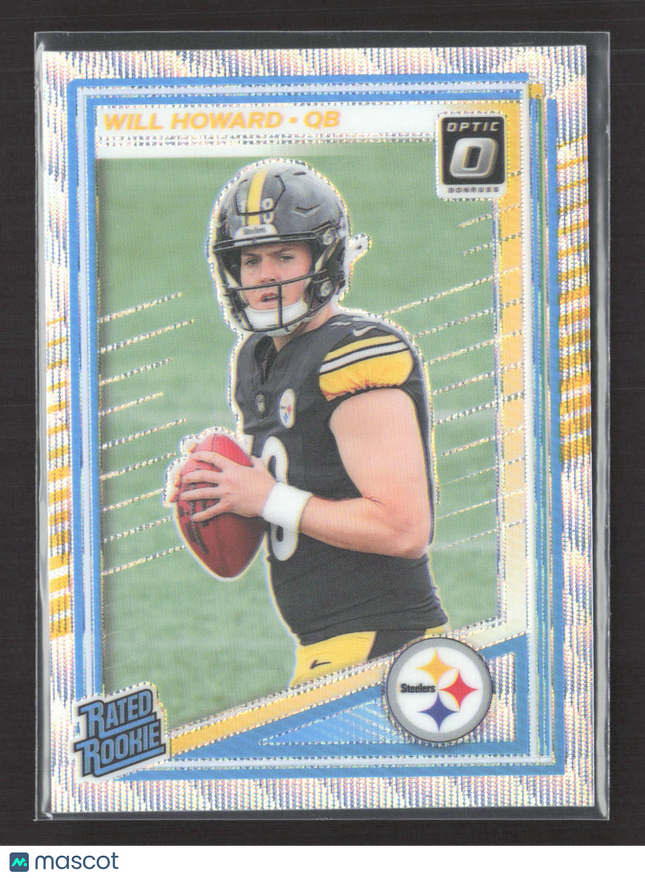 2025 Panini Donruss Optic Will Howard #233 216/300 Wave