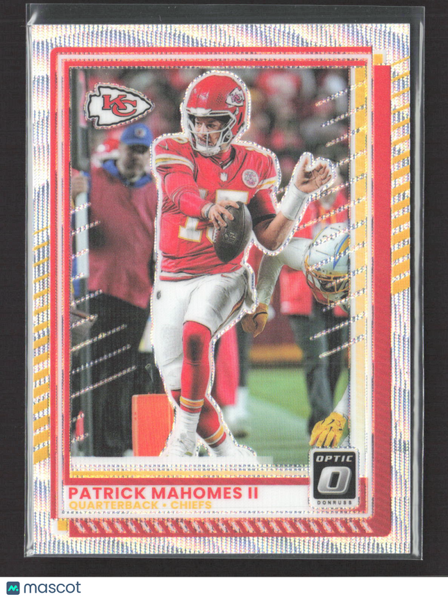2025 Panini Donruss Optic Prizm Patrick Mahomes II #40 200/300 Wave