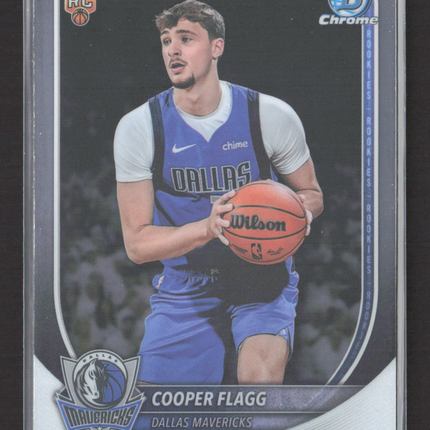 2025 Topps Bowman Chrome Cooper Flagg #BCV-1 RC