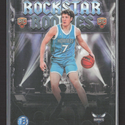 2025 Bowman Chrome Rockstar Rookies Kon Knueppel #RR-4 Refractor RC