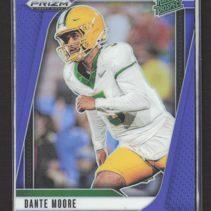 2025 Panini Prizm Draft Picks Dante Moore #164 Blue 195/249