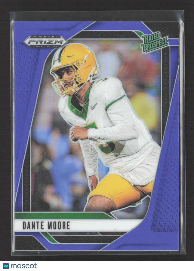 2025 Panini Prizm Draft Picks Dante Moore #164 Blue 195/249