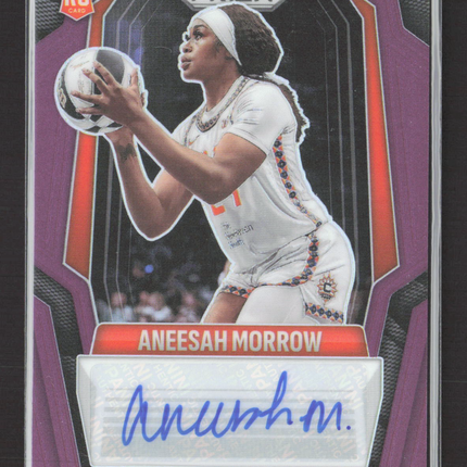 2025 Panini Prizm WNBA Aneesah Morrow #SG-AM Purple 28/49 RC Auto