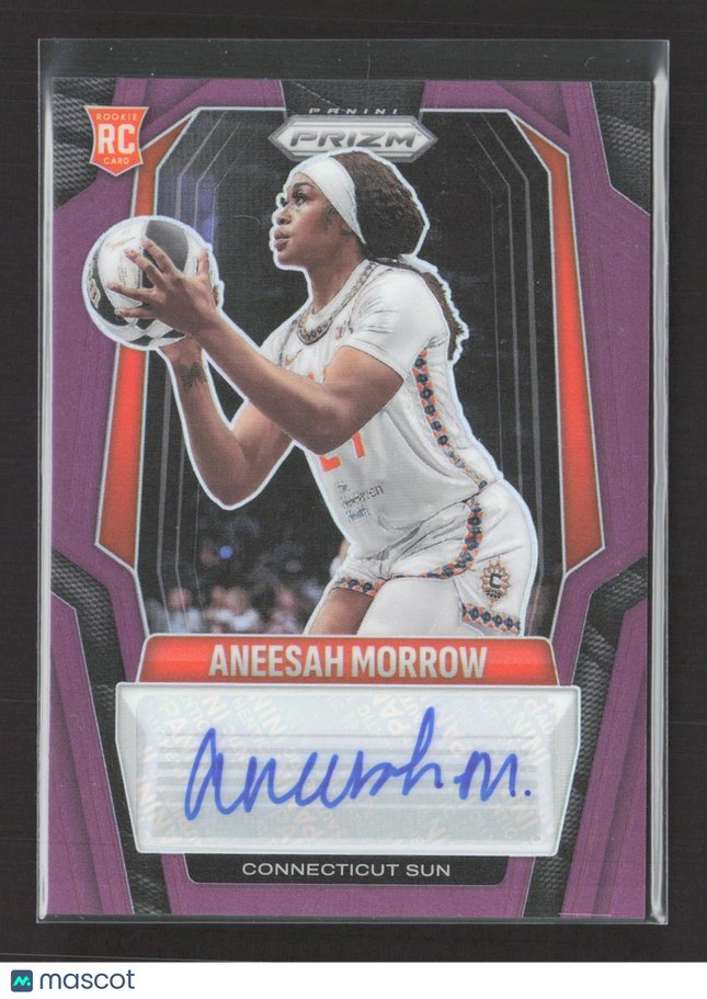 2025 Panini Prizm WNBA Aneesah Morrow #SG-AM Purple 28/49 RC Auto