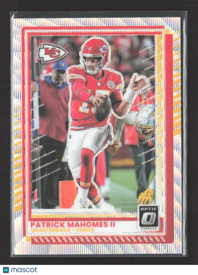 2025 Panini Donruss Optic Prizm Patrick Mahomes II #40 120/300 Wave
