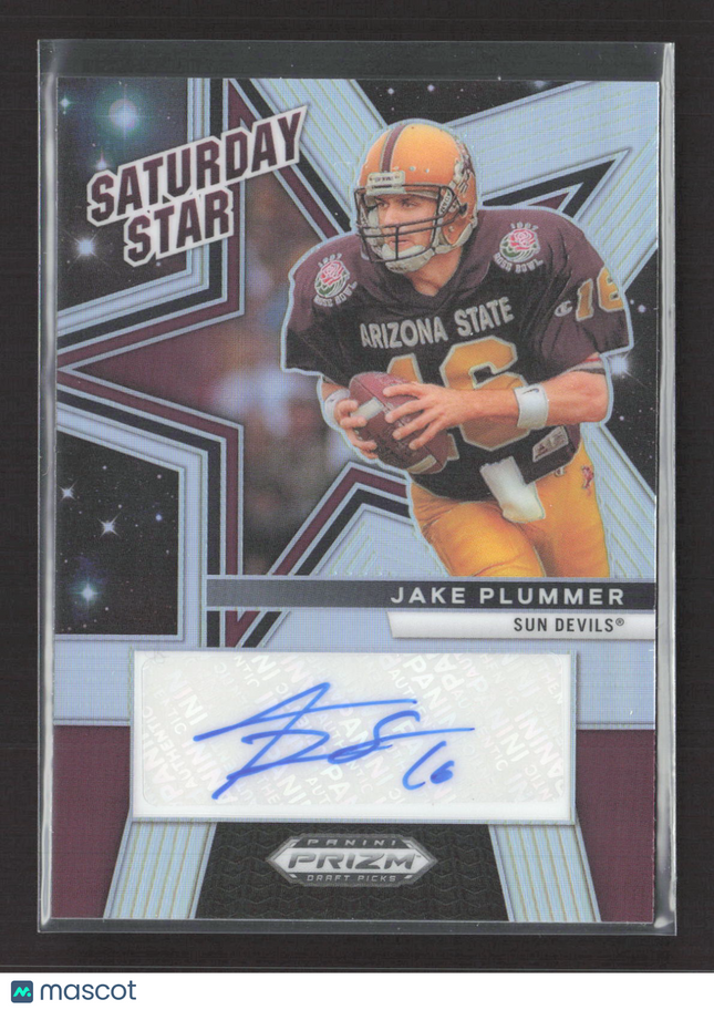 2025 Panini Prizm Draft Picks Saturday Star Jake Plummer #SSS-JPR Auto