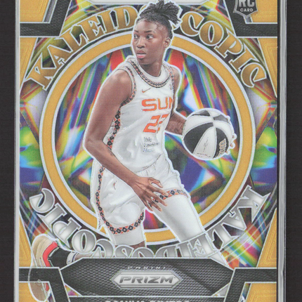 2025 Panini Prizm Kaleidoscopic Saniya Rivers #8 Gold RC 02/10