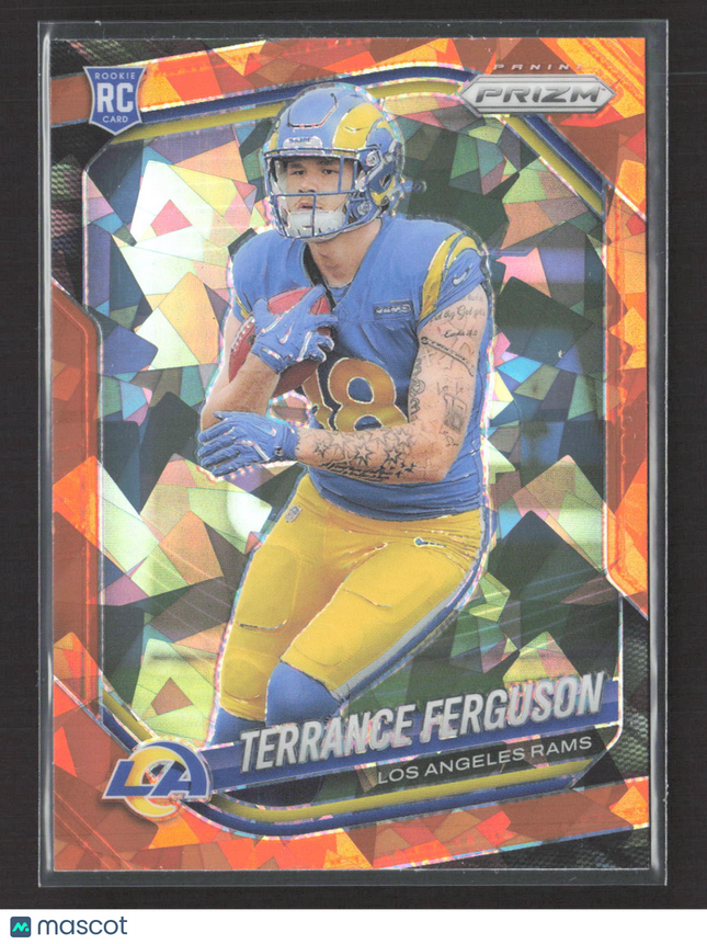 2025 Panini Prizm Terrance Ferguson #379 Orange ICe RC