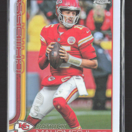 2025 Topps Chrome Patrick Mahomes II #148 Refractor