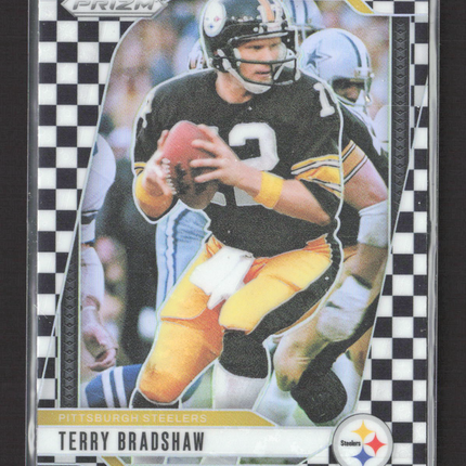 2024 Panini Prizm Football Terry Bradshaw #246 Checkerboard