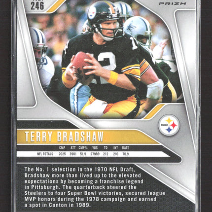 2024 Panini Prizm Football Terry Bradshaw #246 Checkerboard