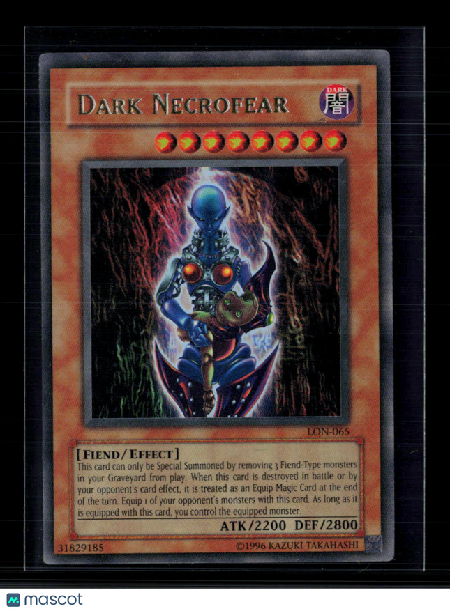 Yu-Gi-Oh! Dark Necrofear Labyrinth of Nightmare Ultra Rare • LON-065 Unlimited