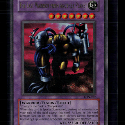 Yu-Gi-Oh! The Last Warrior from Another Planet Labyrinth of Nightmare UR LON-077