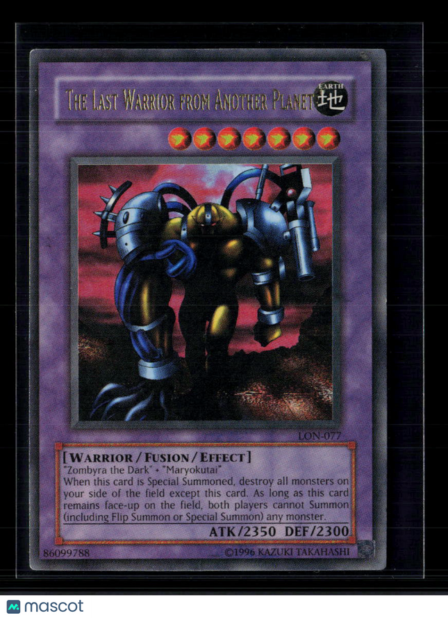 Yu-Gi-Oh! The Last Warrior from Another Planet Labyrinth of Nightmare UR LON-077