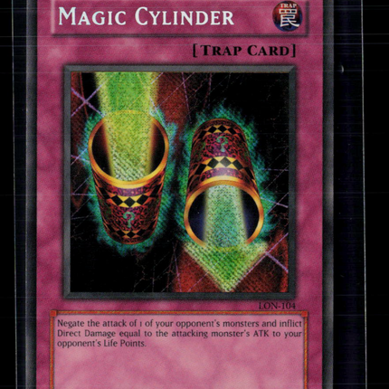 Yu-Gi-Oh! Magic Cylinder Labyrinth of Nightmare Secret Rare • LON-104 Unlimited
