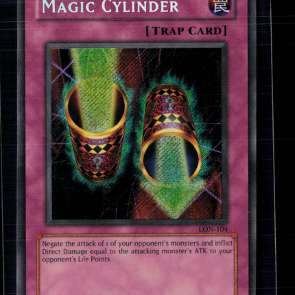 Yu-Gi-Oh! Magic Cylinder Labyrinth of Nightmare Secret Rare • LON-104 Unlimited