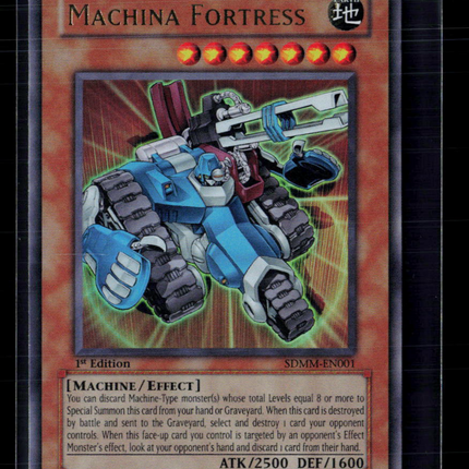 Yu-Gi-Oh! Machina Fortress SD: Machina Mayhem UR SDMM-EN001 1st Edition