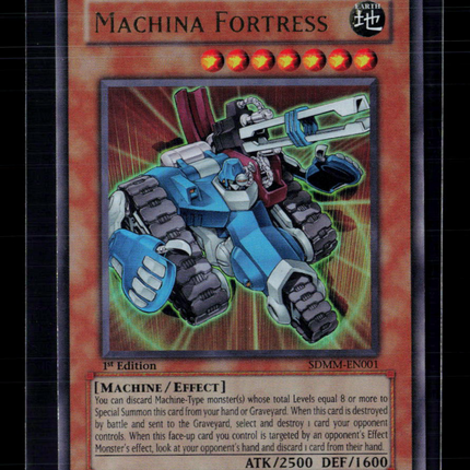 Yu-Gi-Oh! Machina Fortress SD: Machina Mayhem UR SDMM-EN001 1st Edition