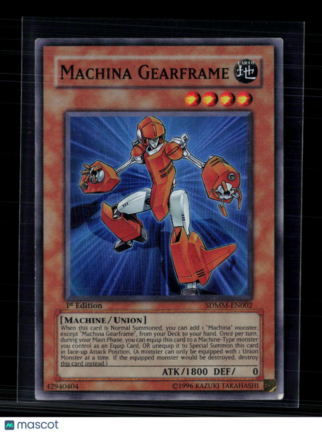 Yu-Gi-Oh! Machina Gearframe SD: Machina Mayhem SR SDMM-EN002 1st Edition