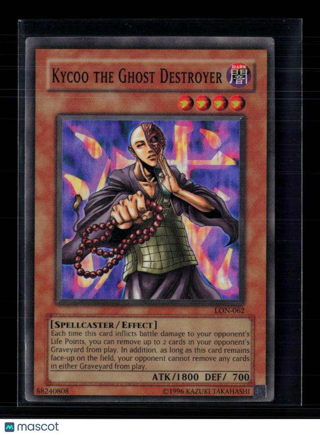 Yu-Gi-Oh! Kycoo the Ghost Destroyer Labyrinth of Nightmare SR LON-062 Unlimited