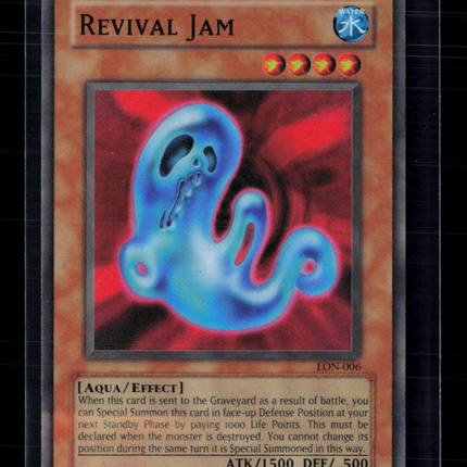Yu-Gi-Oh! Revival Jam Labyrinth of Nightmare Super Rare • LON-006 Unlimited