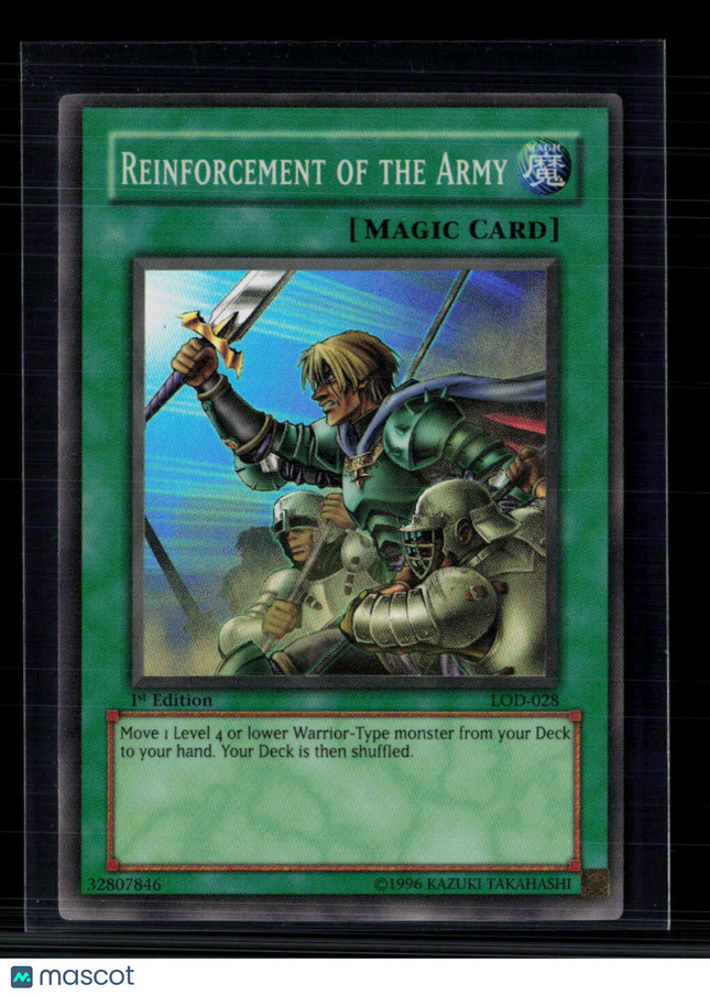 Yu-Gi-Oh! Reinforcement of the Army Legacy of Darkness SR LOD-028 1st Edition