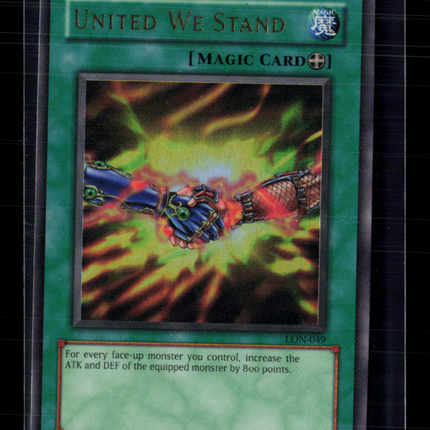 Yu-Gi-Oh! United We Stand Labyrinth of Nightmare Ultra Rare • LON-049 Unlimited