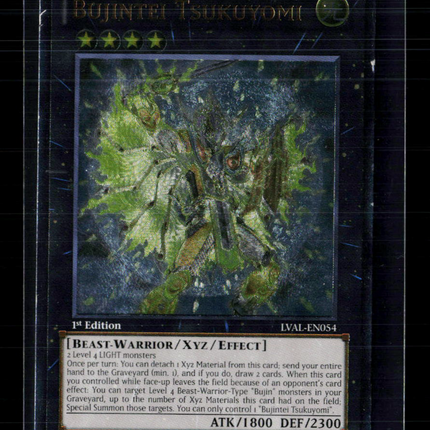 Yu-Gi-Oh! Bujintei Tsukuyomi Legacy of the Valiant UTR LVAL-EN054 1st Edition