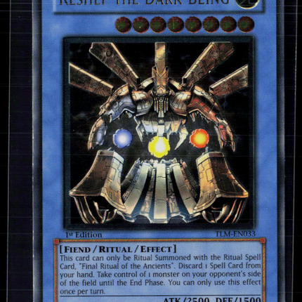 Yu-Gi-Oh! Reshef the Dark Being The Lost Millennium UTR TLM-EN033 1st Edition