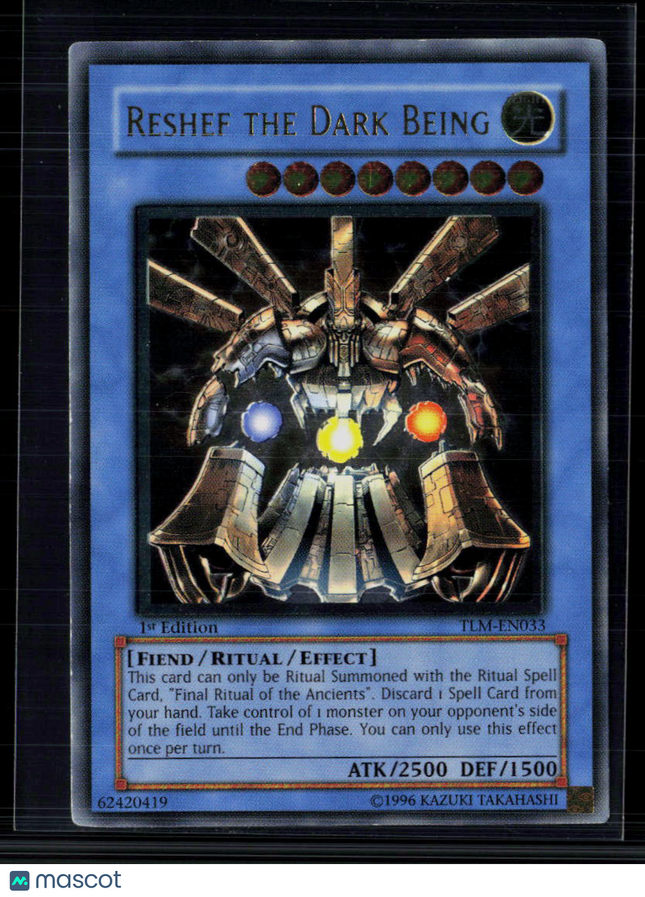 Yu-Gi-Oh! Reshef the Dark Being The Lost Millennium UTR TLM-EN033 1st Edition