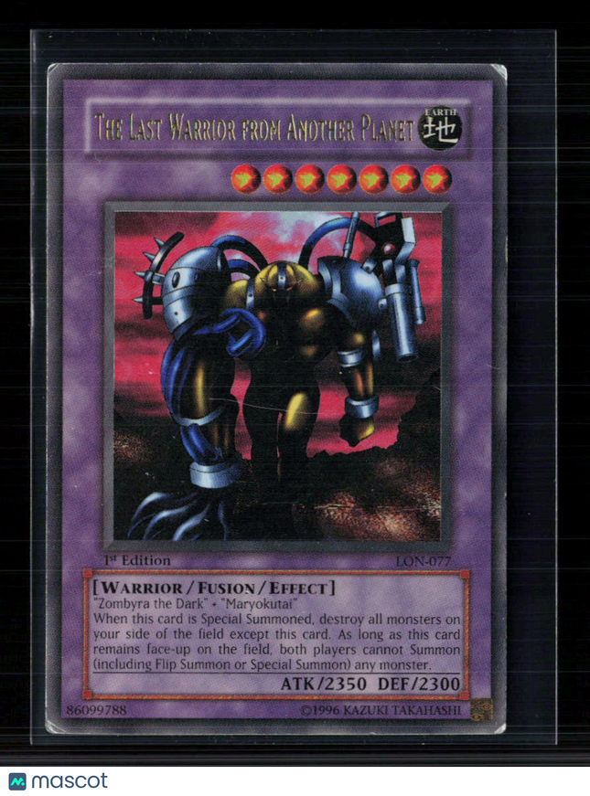 Yu-Gi-Oh! The Last Warrior from Another Planet UR LON-077 1st Edition