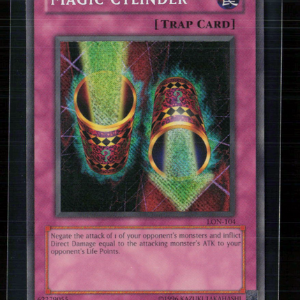 Yu-Gi-Oh! Magic Cylinder Labyrinth of Nightmare Secret Rare • LON-104 Unlimited