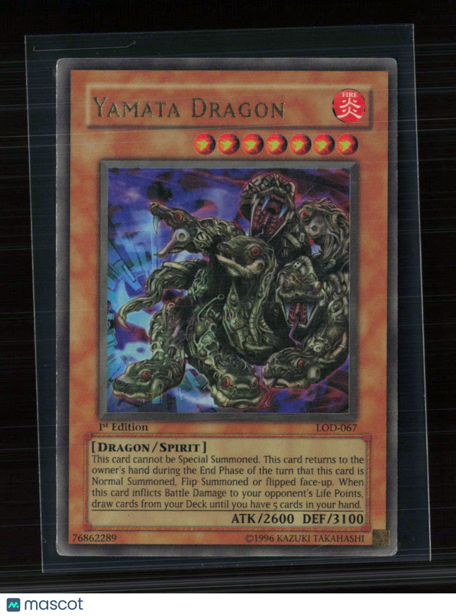 Yu-Gi-Oh! Yamata Dragon Legacy of Darkness Ultra Rare • LOD-067 1st Edition