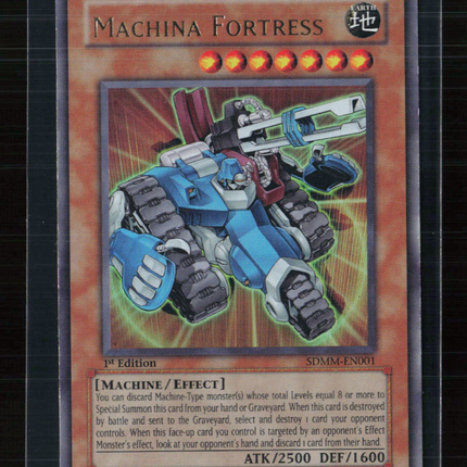 Yu-Gi-Oh! Machina Fortress SD: Machina Mayhem UR SDMM-EN001 1st Edition