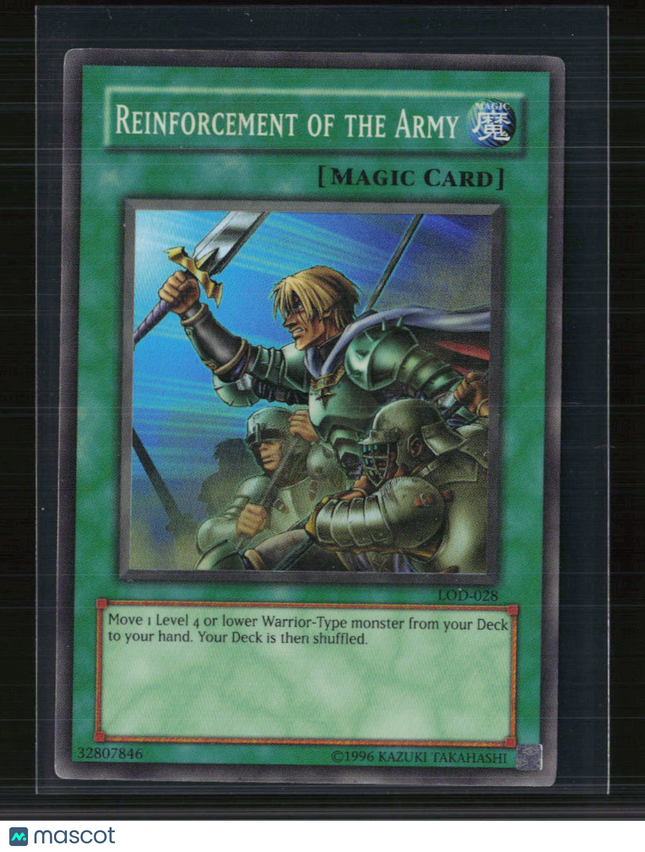 Yu-Gi-Oh! Reinforcement of the Army Legacy of Darkness SR LOD-028 Unlimited