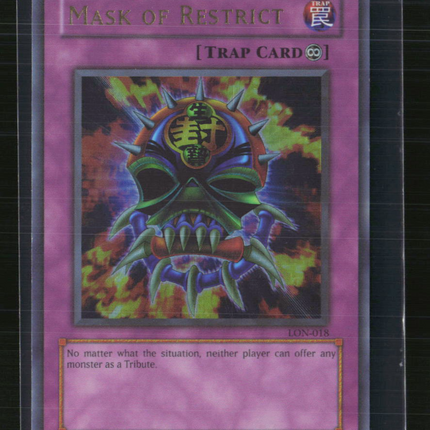 Yu-Gi-Oh! Mask of Restrict Labyrinth of Nightmare UR LON-018 Unlimited