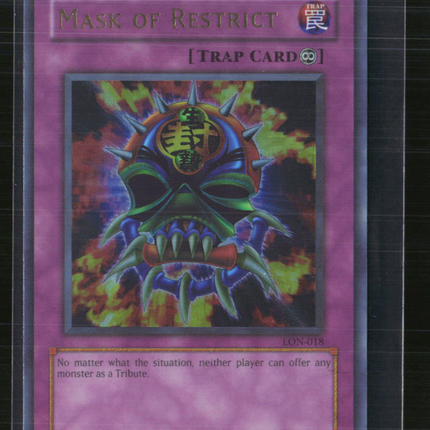 Yu-Gi-Oh! Mask of Restrict Labyrinth of Nightmare UR LON-018 Unlimited