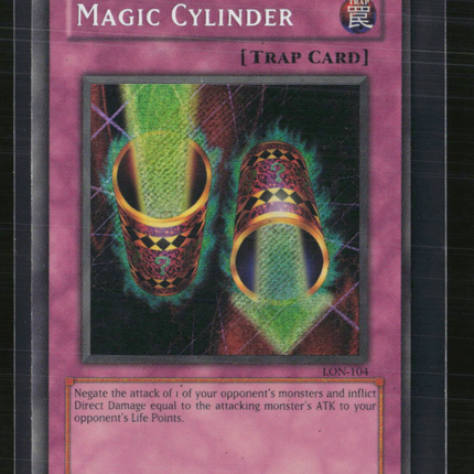 Yu-Gi-Oh! Magic Cylinder Labyrinth of Nightmare Secret Rare • LON-104 Unlimited